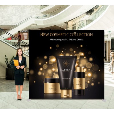 10' x 8' Straight Pillow Case Backdrop (Graphic only)