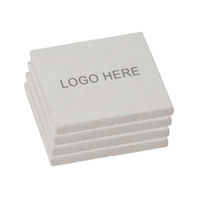 Old Tymes Set of 4 Sandstone Coasters