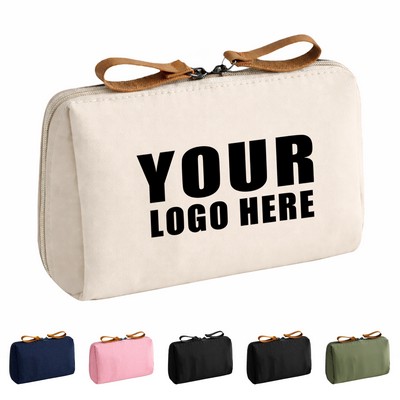 Travel Cosmetic Pouch(5.9" × 2.8" × 4.3")