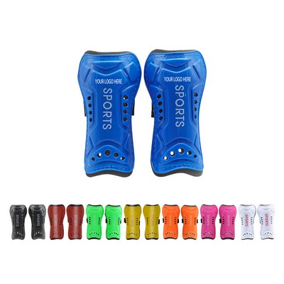 Football Strapped Shin Guards