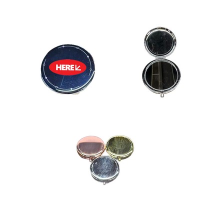 Foldable Metal Pocket Mirror