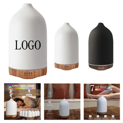 Ceramic Wood Grain Mist Diffuser