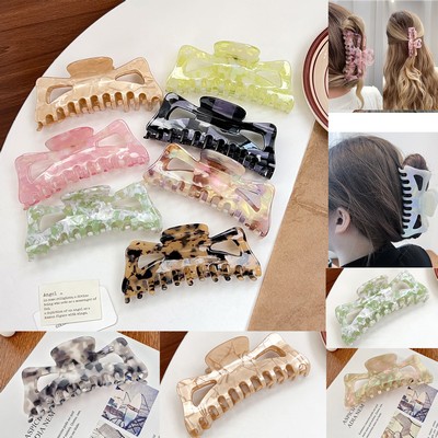5.12" Acetic Extra Large Hair Claw Clips For Thick Hair And Long Hair
