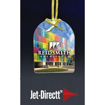 Jade Arch Ornament w/ Jet Directt Imprint