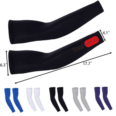 Compression Arm Sleeves with UV Protection & Cooling Effect