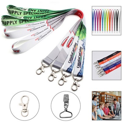 Full Color Custom Neck Lanyard