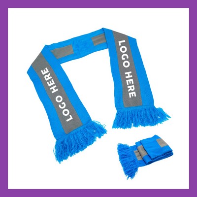 Double-Sided Knit Scarf