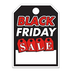 Jumbo Style BLACK FRIDAY SALE Mirror Hang Tag