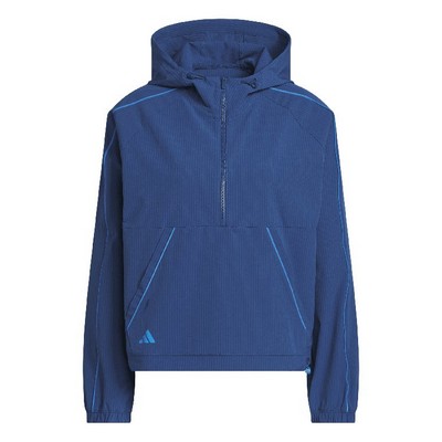 adidas Ladies Ultimate365 Seersucker Quarter Zip Jacket
