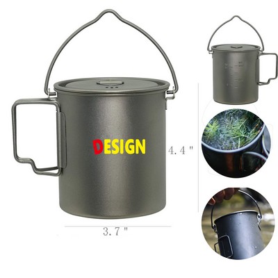 750ml Titanium Pot Backpacking Mug