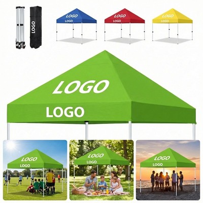 10x10 Instant One-Push Custom Canopy Tent Kit