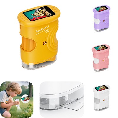 1000X Handheld Microscope for Kids