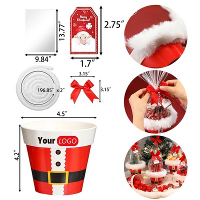 Santa-Themed DIY Gift Bucket Kit