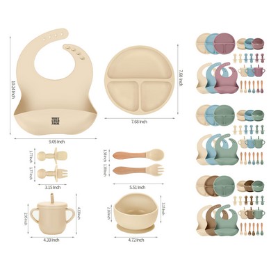 Silicone Baby Feeding Set