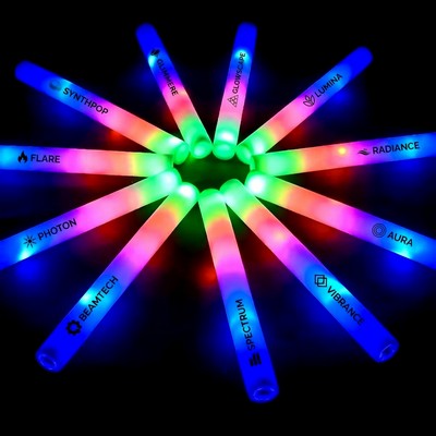 Customizable 16-Inch Foam LED Cheer Sticks