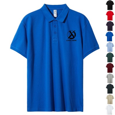 Golf Polo Shirt selection of 100% polyester 5.31 oz shirts / Full customization service available