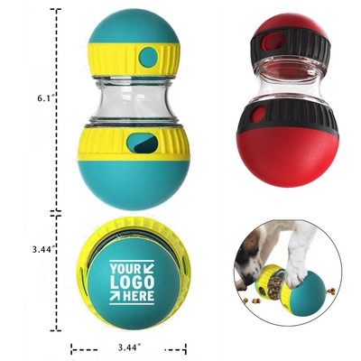 Interactive Treat Dispensing Dog Ball