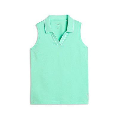 Puma Ladies Cloudspun Essential Sleeveless Polo