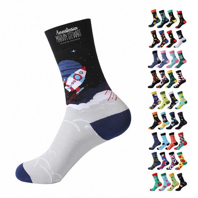 Knit Cotton Crew Socks