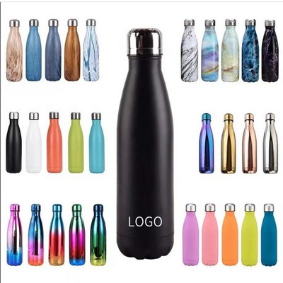 17oz Cola Shape Stainless Steel Water Bottle