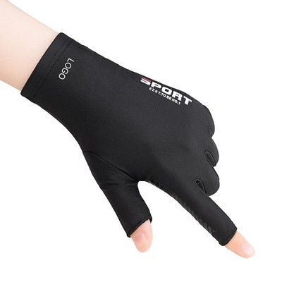 Multi-Sport "Ice-Silk" Performance Gloves Anti-Slip Half-Finger Cooling Mitts High-Aesthetic