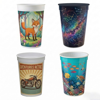 Reusable Full Color Party Cup