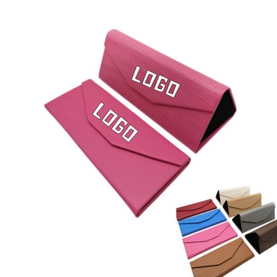 Unisex Fashion Foldable Triangle Glasses Case