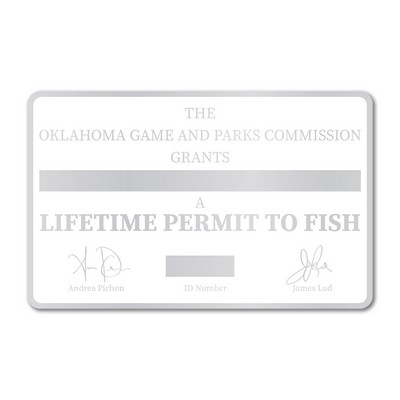 4CP Aluminum Membership Card