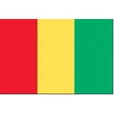 4'x6' Guinea U.N. Nylon Outdoor Flag - Style A