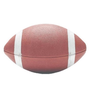 Football Acrylic Coaster w/Felt Back