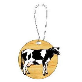 Cow Zipper Pull