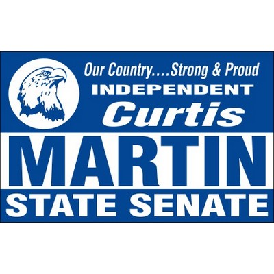 Stock Rectangle Outdoor Magnet (6"x 3 3/4")