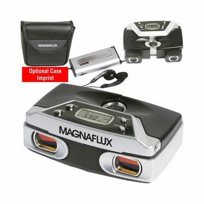 7x17 AM/FM Radio Binoculars w/Ruby Lenses