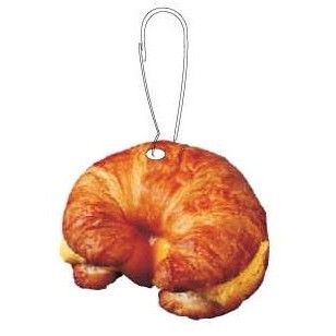 Croissant Zipper Pull
