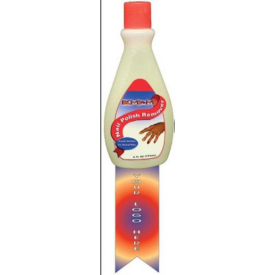 Nail Polish Remover Bookmark w/ Black Back