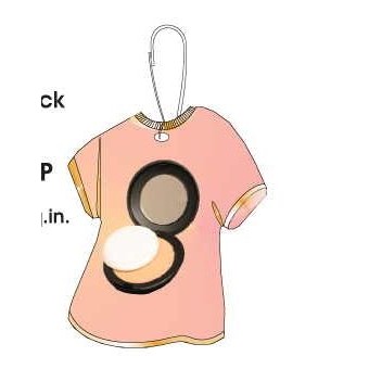 Compact T-Shirt Zipper Pull