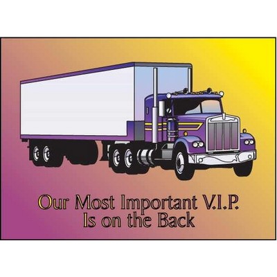 Diesel Truck Rectangle Photo Hand Mirror (2½"x3½")