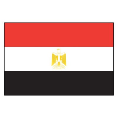 Egyptian National Flag (3'x5')