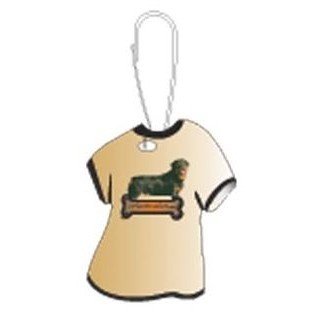 Rottweiler Dog T-Shirt Zipper Pull
