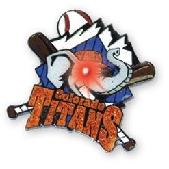 1 1/4" Blinking Lapel Pin