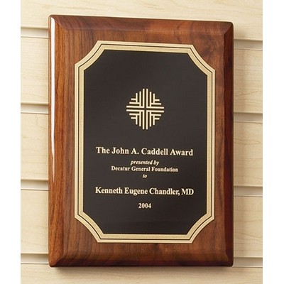 Rosewood Piano Finish Executive Plaque (8"x10")