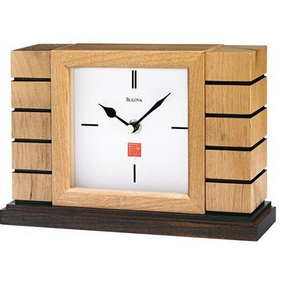 Bulova® Frank Lloyd Wright® Usonian® II Mantel Clock