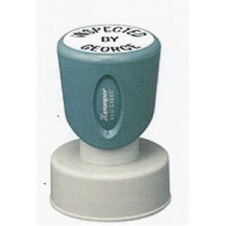 Xstamper Pre-Inked Inspection Stamp (3/4" Diameter)