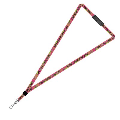 Lanyard - Breakaway Deluxe Print - 3/8" (0.375" / 9.5mm)