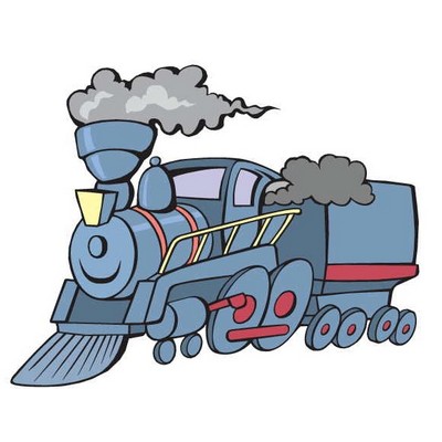 Steam Engine Maxi Magnet (2 Square Inch)