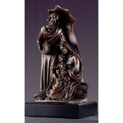 Joseph & Mary w/Child Trophy & Rectangle Base (4.5"x8")