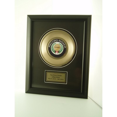 7" Framed Gold Record