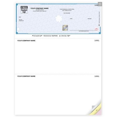 Laser Multi-Purpose Top Checks - MYOB® Compatibility, High Security (1 Part)