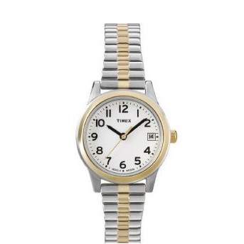 Timex® 2-Tone Elevated Classics Dress Expansion Watch