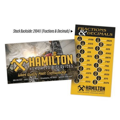 Extra-Thick Laminated Business Card - 3.5x2 (2-Sided) - 24 pt.